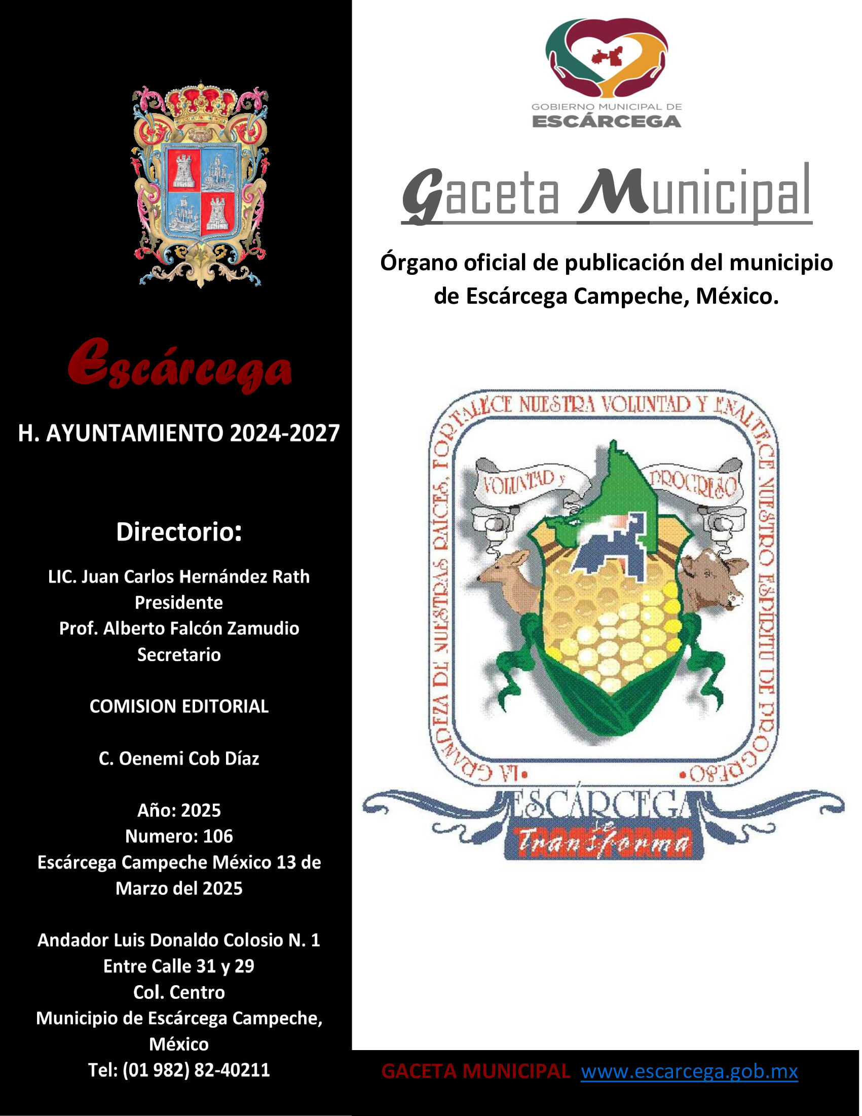 Gaceta  de <b class="text-primary">Marzo</b>, 2025